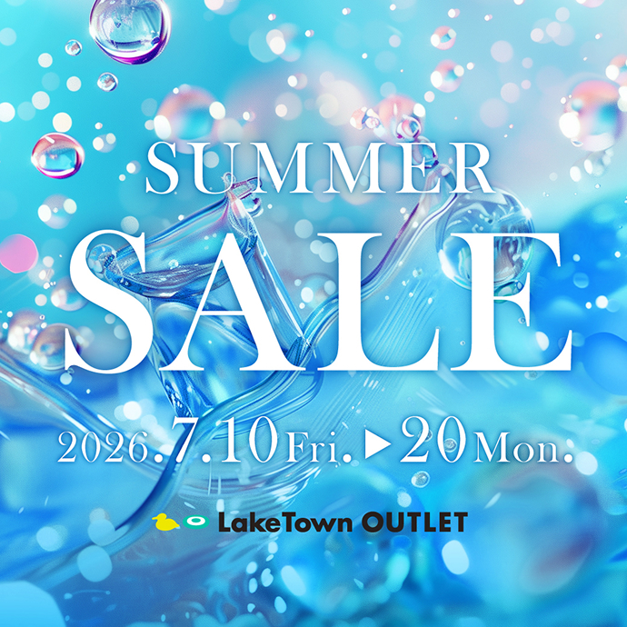SUMMER SALE 2026.7.10 Fri〜20 Mon.